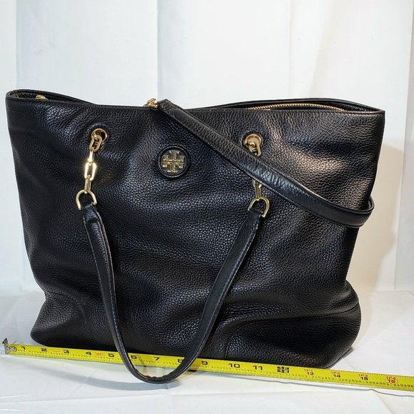 Tory Burch - Whipstitch Logo Tote, leather, excellent condition - Picture 14 of 14